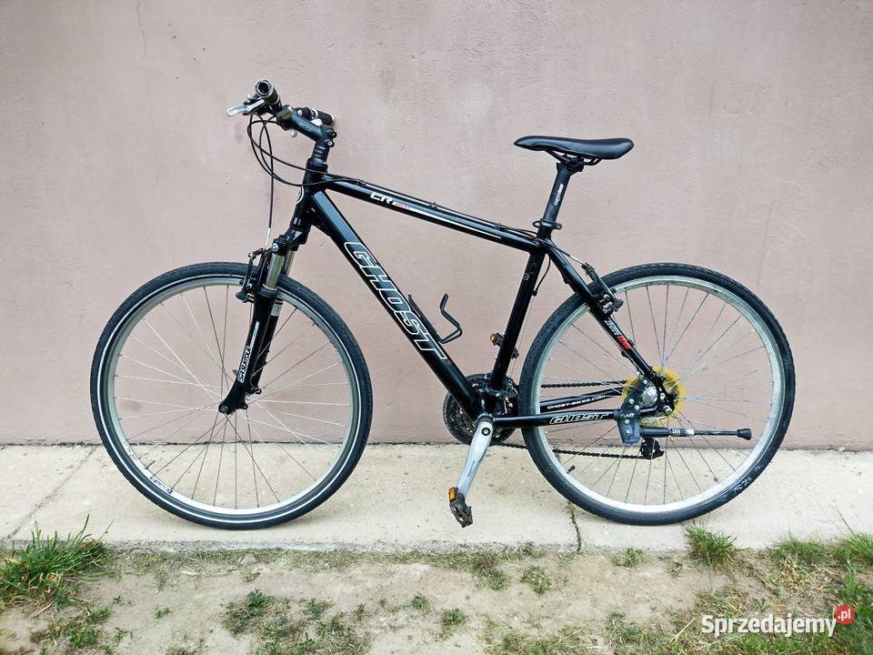 rower GHOST ALU 28 amortyzator osprzęt ALIVIO