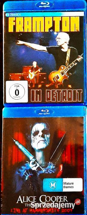 Znakomity Blu Ray Koncert legendy Hard rocka rock zachodniopomorskie Szczecin