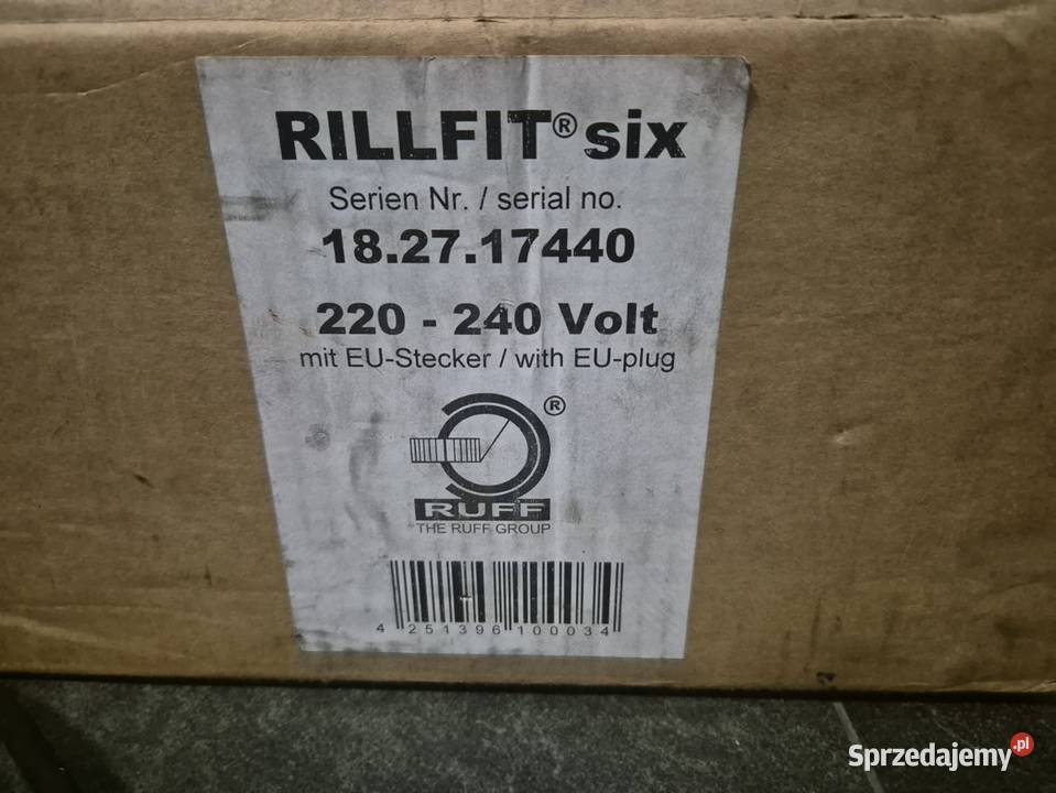 Nacinarka do opon RUFF niemiecka RILLFIT six do Rybnik sprzedam
