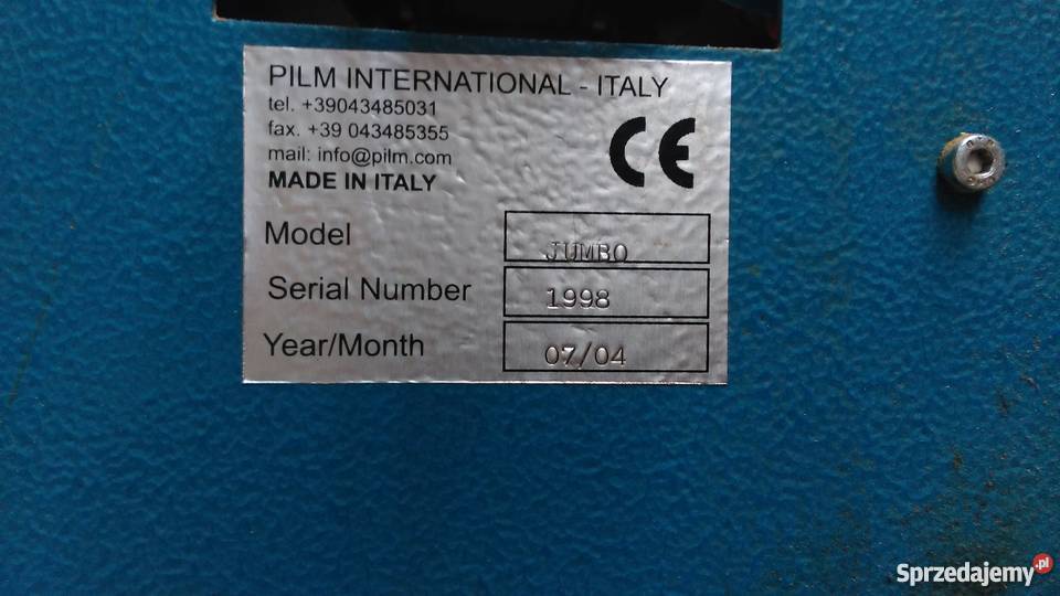 Zszywarka do ramek obrazów PILM Jumbo Joint Częstochowa