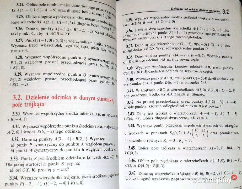 Zadania i testy z matematyki kl 34 Edmund Rok wydania 1996 Chełm