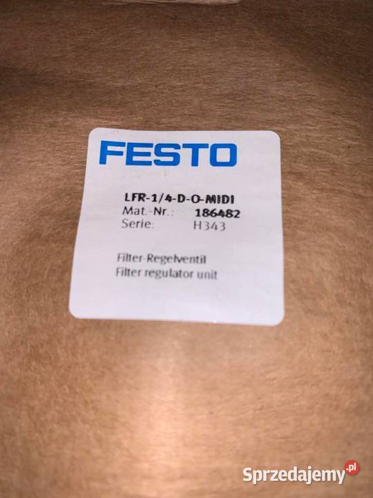 Festo LFR14DOMIDI 186482 Filtrregulator Pozostałe mazowieckie Warszawa