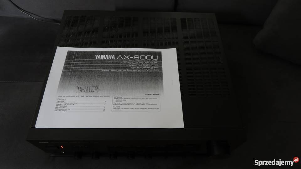 YAMAHA AX 900 POTĘŻNY O WIELKICH MOŻLIWOŚCIACH Wzmacniacze i pokrewne Wrocław