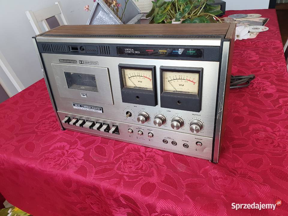 Stary zabytkowy deck magnetofon AKAI gxc510d Kępice sprzedam