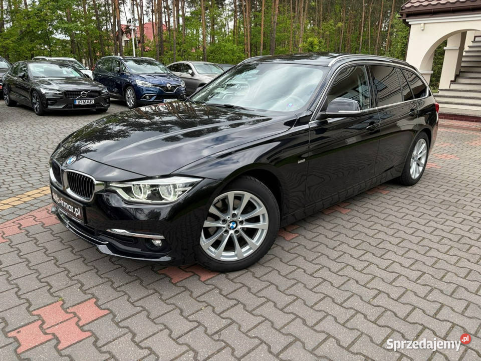 BMW 320 20d 163 Automat Luxury LED Skóry elektrochrom. lusterka boczne mazowieckie Lipówki