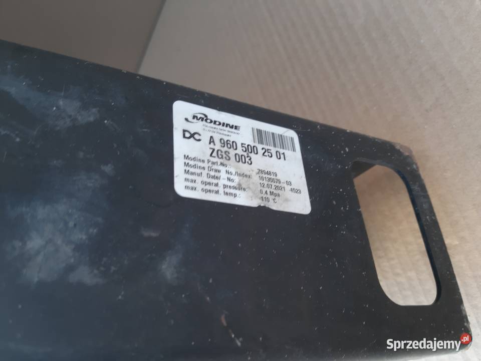 MERCEDES ACTROS MP4 CHŁODNICA CIECZY WODY