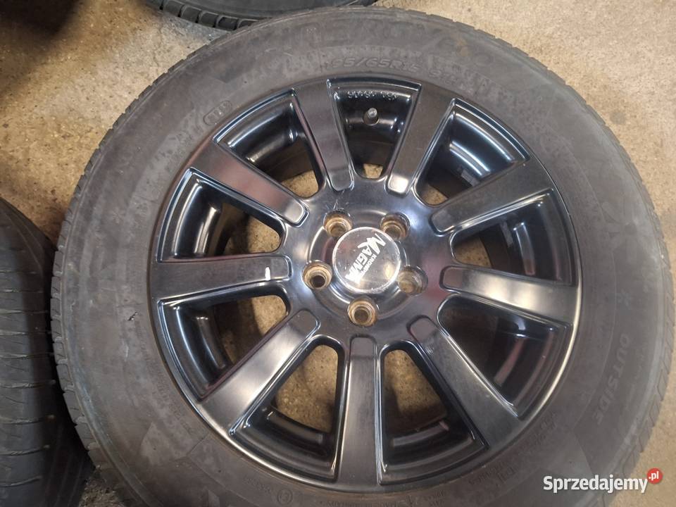 Alufelgi 5x100 15 ET35 Audi Seat Skoda Toyota VW aluminiowe kujawsko-pomorskie