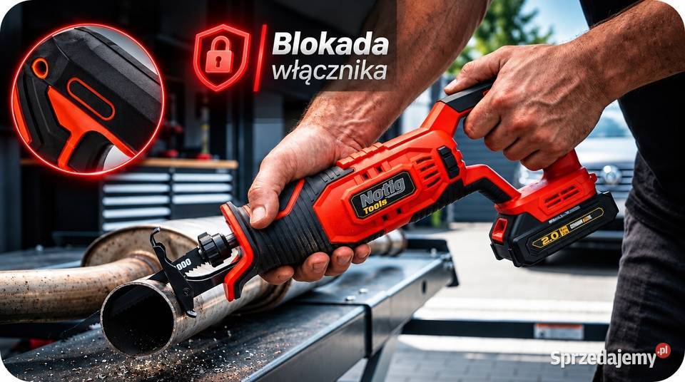 PIŁA SZABLASTA AKUMULATOROWA ELEKTRYCZNA LISI Chmielnik