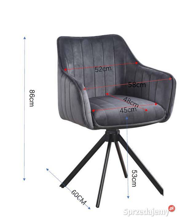 Różowe Krzesło Alex 360 Wysyłka 24H Dostawa 0 86cm Tarchały Małe