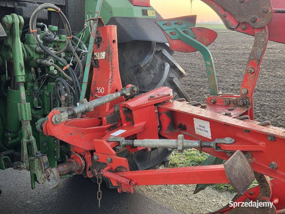Pług obrotowy 4 skibowy kverneland vd 85 ładne Czołowo