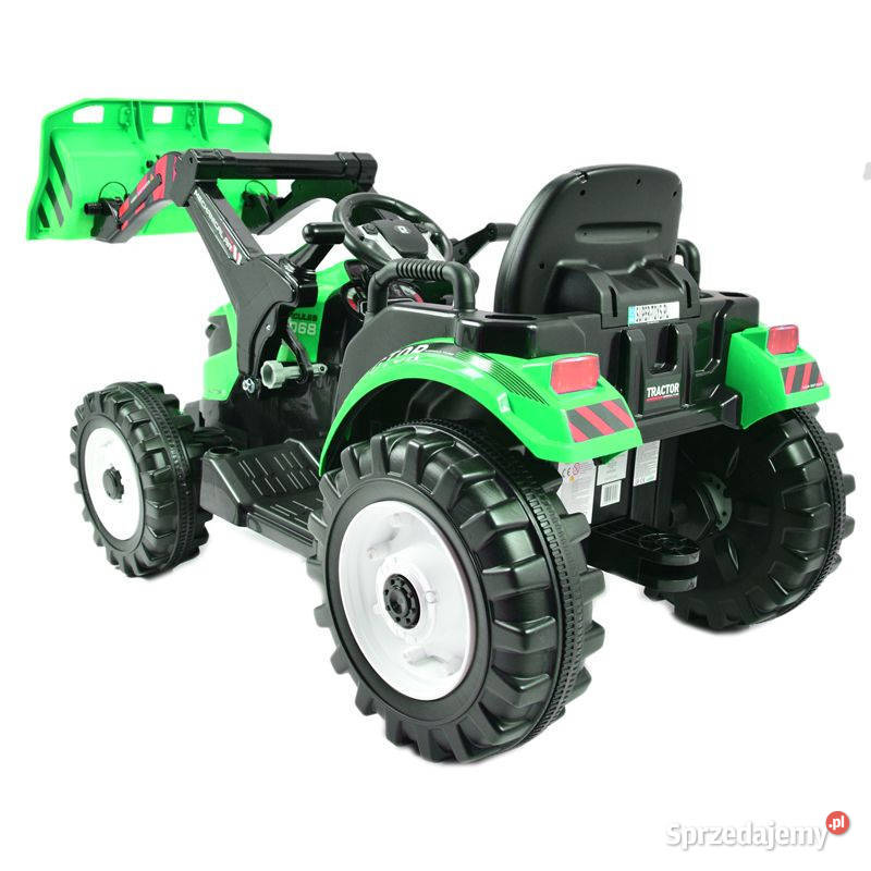 Autko na akumulator OLBRZYMI TRAKTOR Z PRZYCZEPĄ śląskie Myszków sprzedam