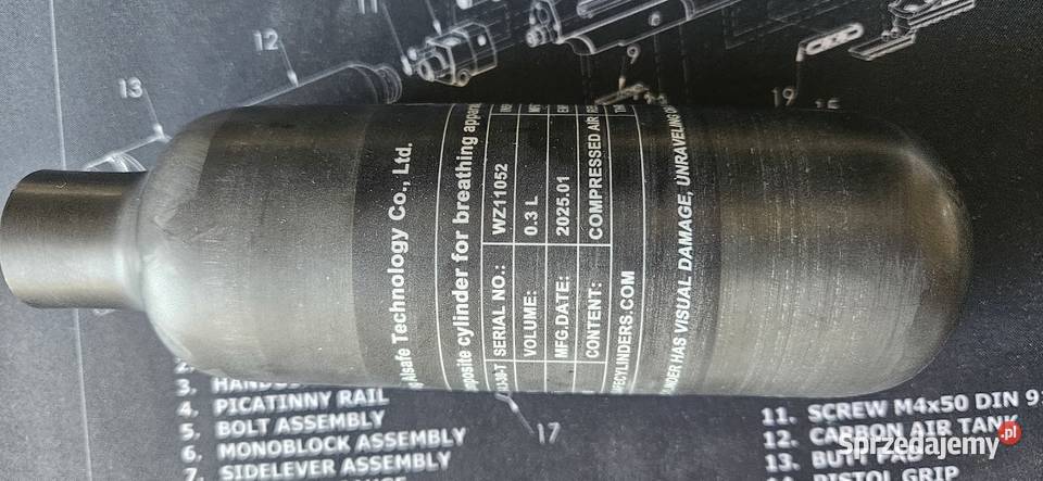 Butla kartusz Alsafe 03l 300 BAR Warszawa