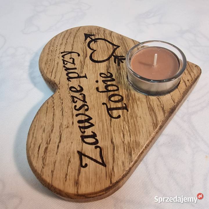 Świecznik drewniany Dija No 44 warmińsko-mazurskie