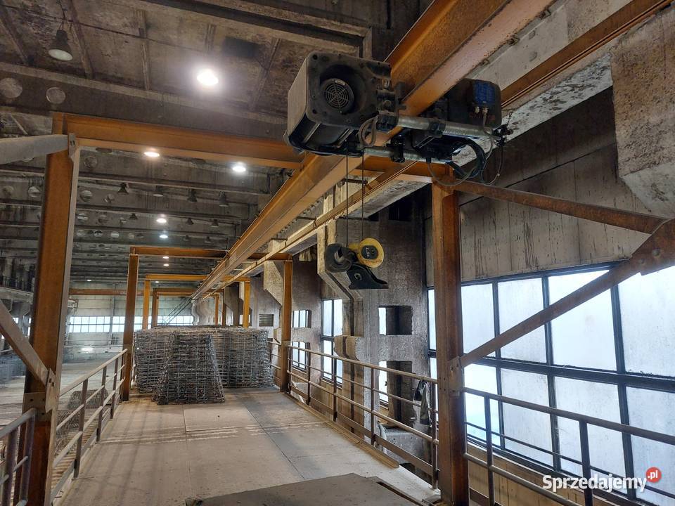 Wciągarka Konecranes CXT 200 zdekompletowana Wyciągarki warsztatowe mazowieckie sprzedam