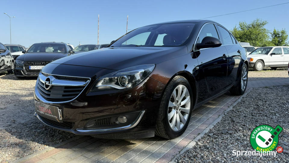 Opel Insignia 20cdti140 ledy bi xenon navi skóry pomorskie Gdańsk