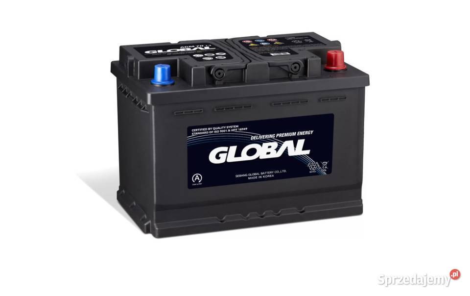 Akumulator Global AGM STARTSTOP 70Ah 760A Rzeszów