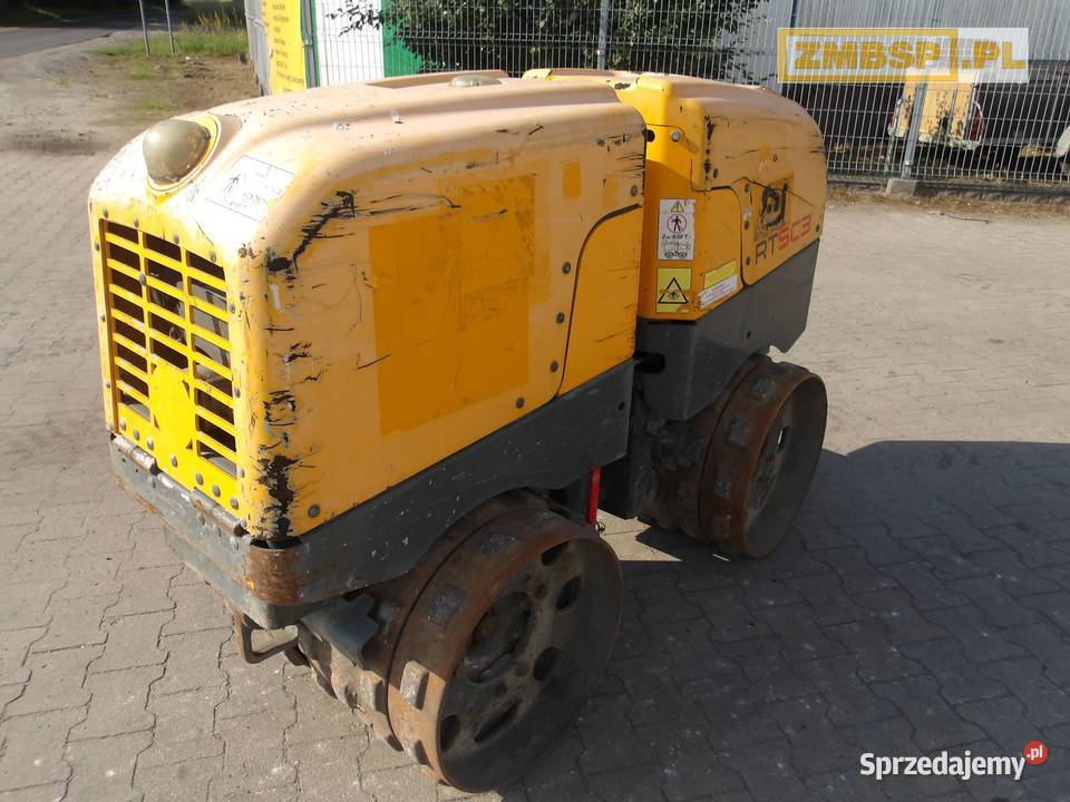Walec okołkowany zdalnie sterowany Wacker Neuson Pleszew