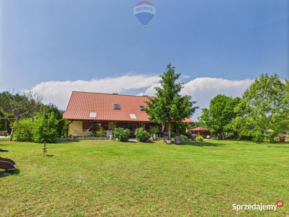 Ranczo w lesie z wyspą stawem basenem stajnią kujawsko-pomorskie