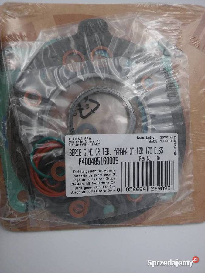 Uszczelki cylindra Athena 170cc Yamaha DTTDRTZR sprzedam