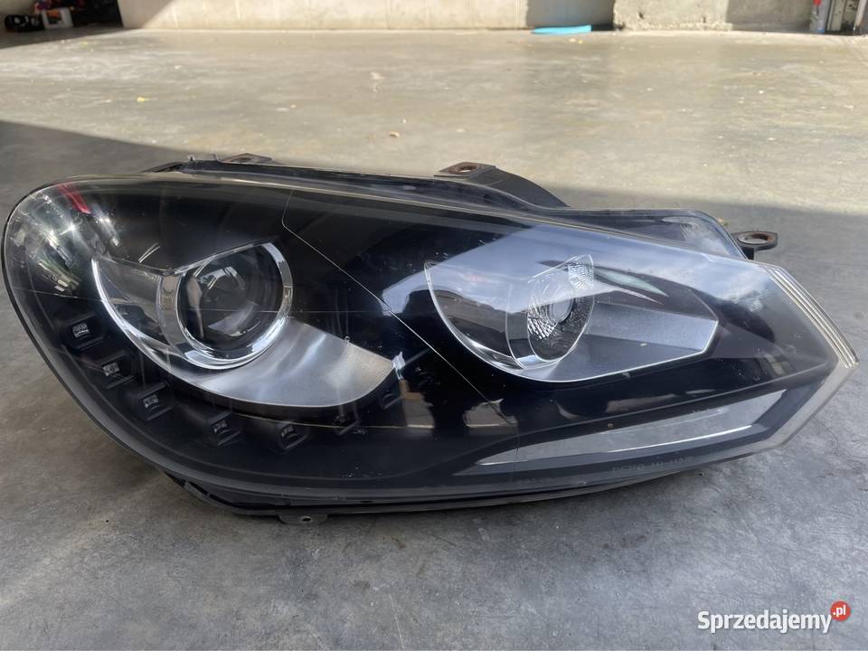 Lampa prawy przód led volkswagen vw golf 6 Bielsko-Biała sprzedam