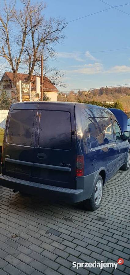 Combo van Niemiec vat1 13tdci granatowy Kietrz