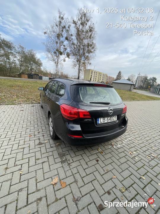Astra J 2012r diesel Biała Podlaska