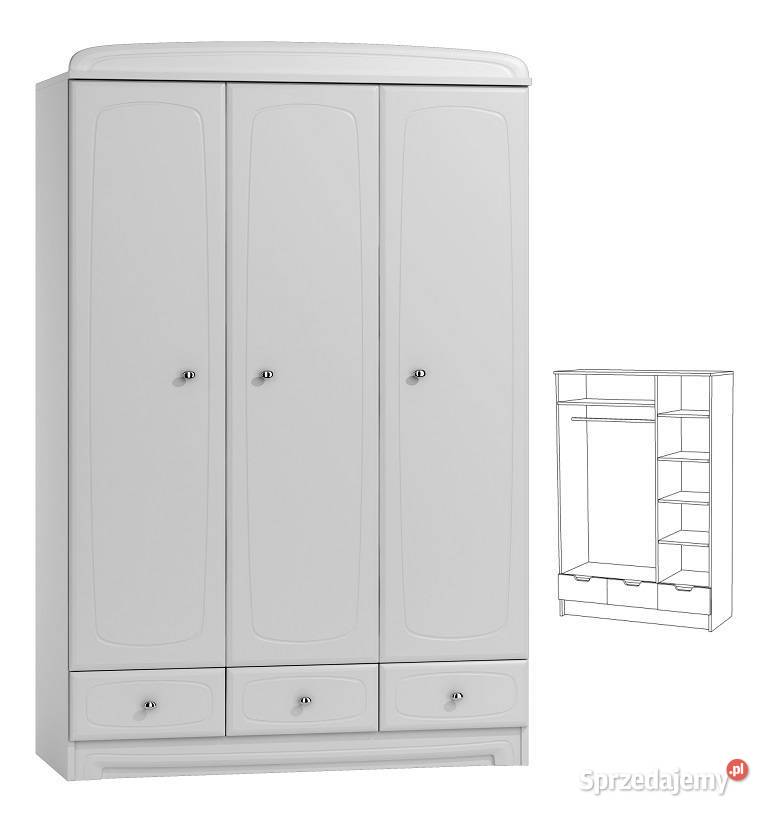 BIANCO N10 szafa dziecka 120x53 w190 opolskie Brzeg