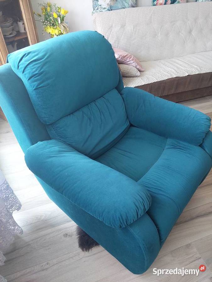 Fotel bujany duży wypoczynkowy z podnoskiem Starogard Gdański