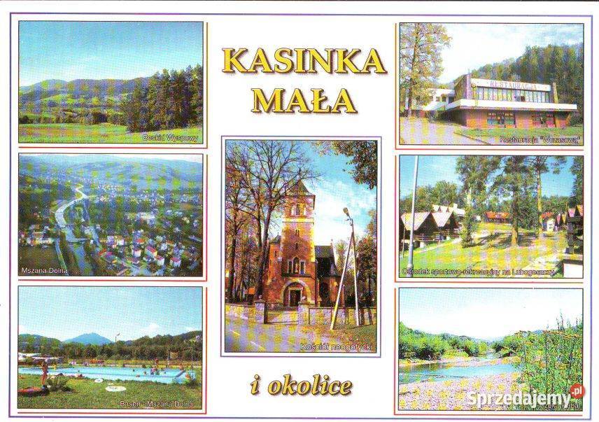 Kart Pocz Kasinka Małwa widoki śląskie Gliwice sprzedam