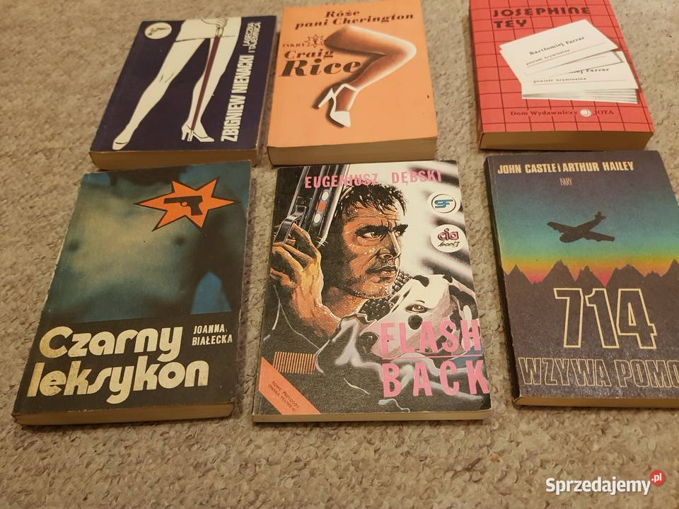 Kryminały z 2 połowy XX wieku 66 sztuk zestaw wielkopolskie Poznań sprzedam