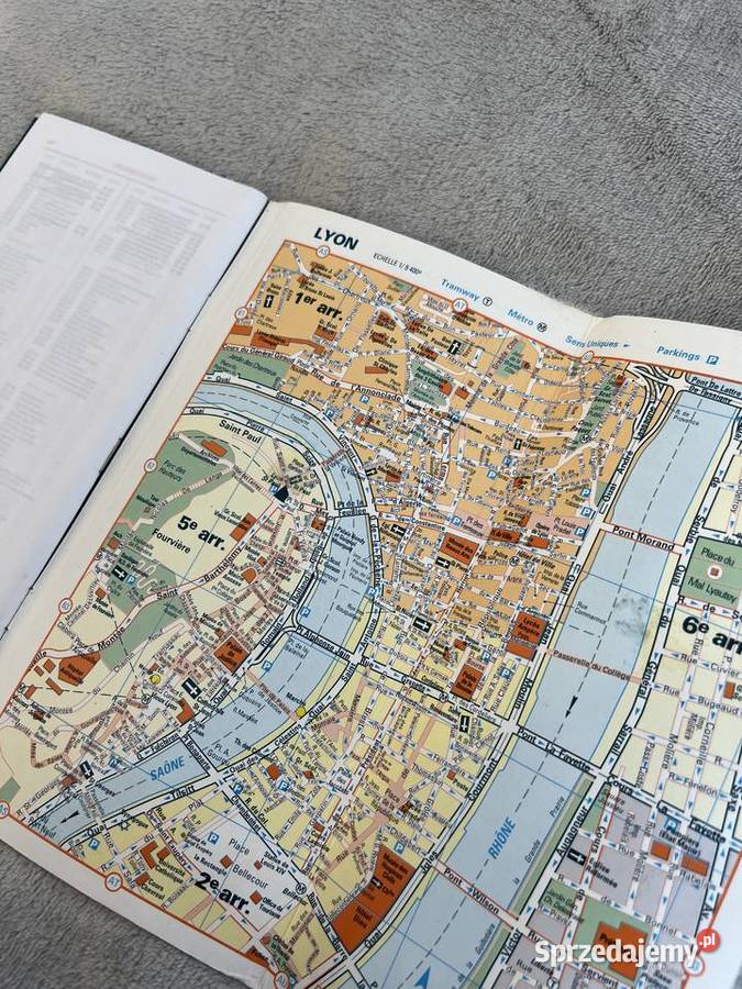 Lyon mapa