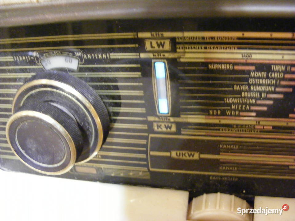 Radio lampowe NECKERMANN TONMEISTER STEREO Wałcz