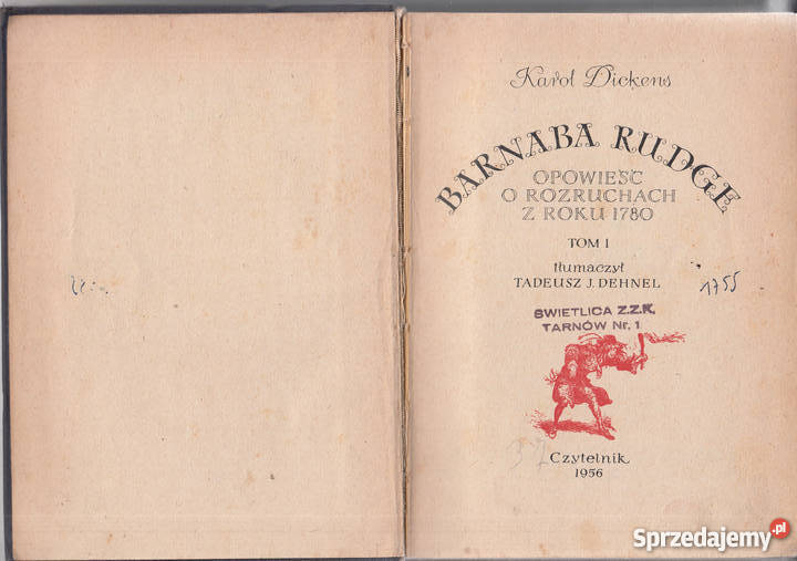 02989 OPOWIEŚĆ O ROZRUCHACH Z ROKU 1780 2 TOMY literatura piękna - proza zagraniczna Proza i poezja Czyrna