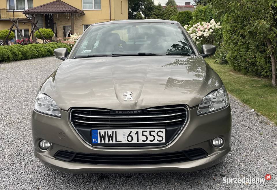 Peugeot 301 16 vti benzyna gaz 2014r benzyna+LPG Karpin