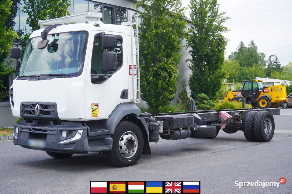 Renault D16 Rama pod zabudowę 75 m Blokada mostu bezwypadkowy Kraków
