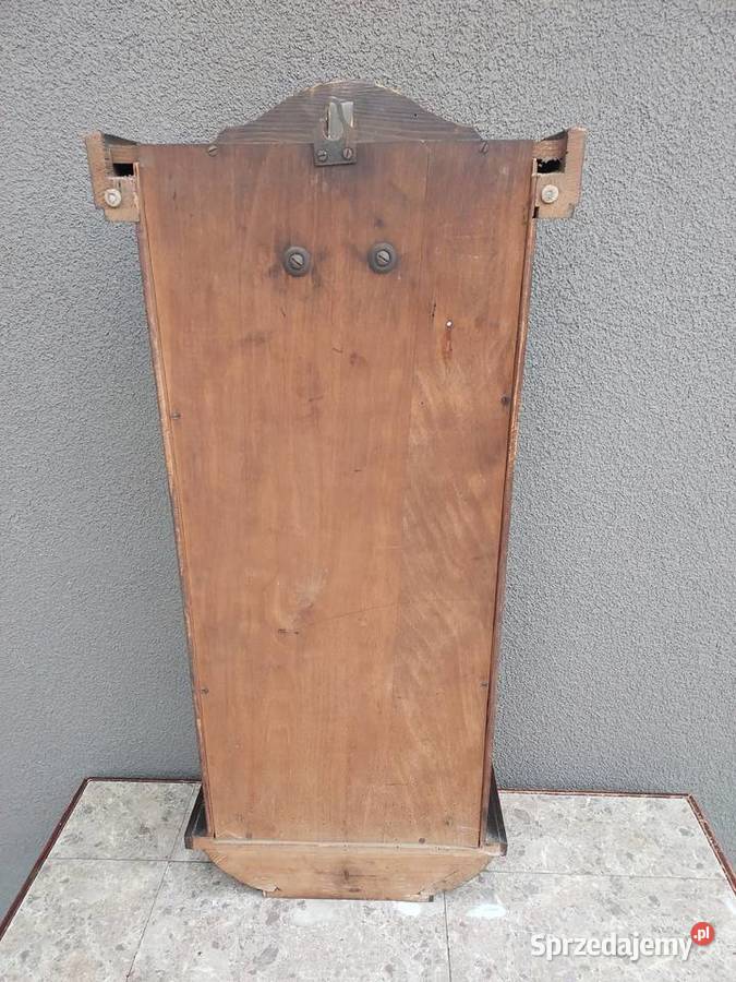 Stary zegar ścienny przedwojenny sprawny film Tczew