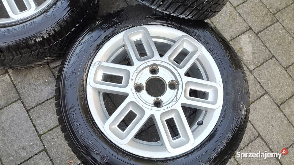 Alufelgi Ford 15 4x108 Opony Całoroczne Nokian Mikołów