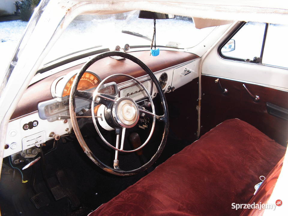 Wołga Gaz 21 24 Benzyna 1962 r zarejestrowana Września