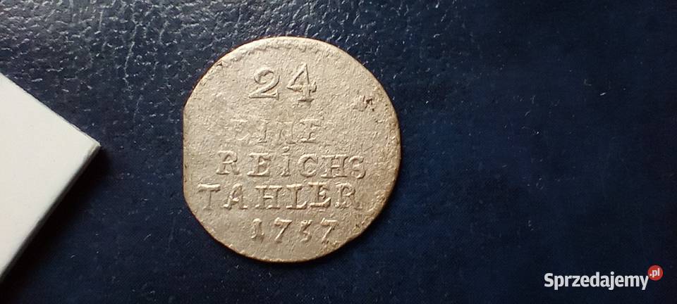 Stare monety 124 talara 1757 Niemcy srebro podkarpackie Lesko sprzedam