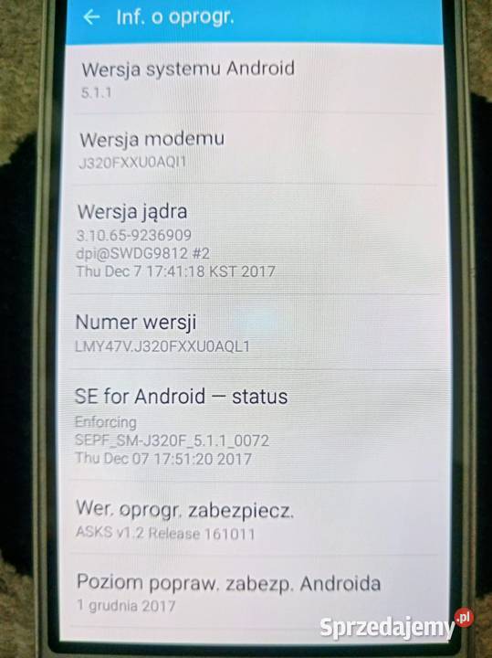 Samsung Galaxy J3 2016 SMJ320F stock 51 nowa