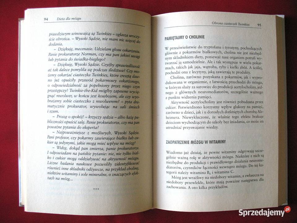 Dieta mózgu Louise Thibault książka polska Siedlce