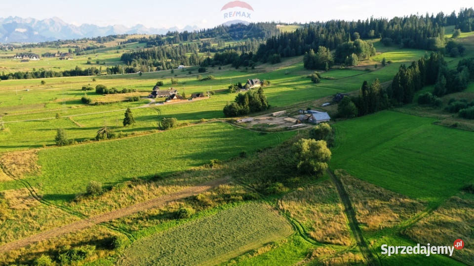 DZIAŁKA W BIAŁCE TATRZAŃSKIEJ Z WIDOKIEM NA Białka Tatrzańska