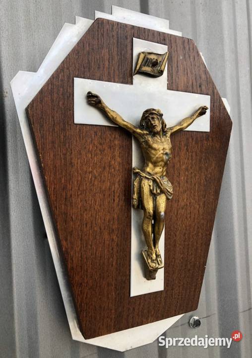 Krzyż krucyfiks zabytek łódzkie Łowicz