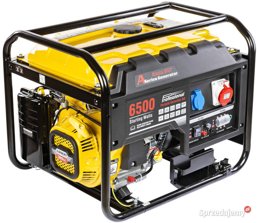 LONCIN LC6500D-AS MOCNY AGREGAT GENERATOR PRĄDOTWÓRCZY 230V…