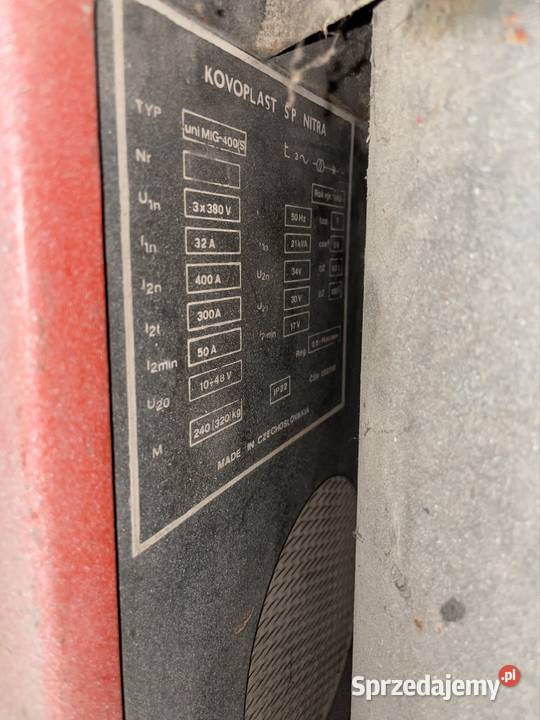 Sprzedam spawarke uniMig 400S Mielec