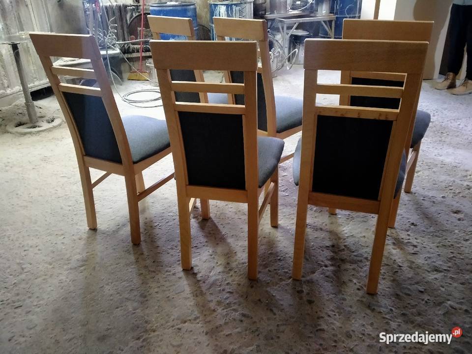 Nowoczesne krzesła bukowe