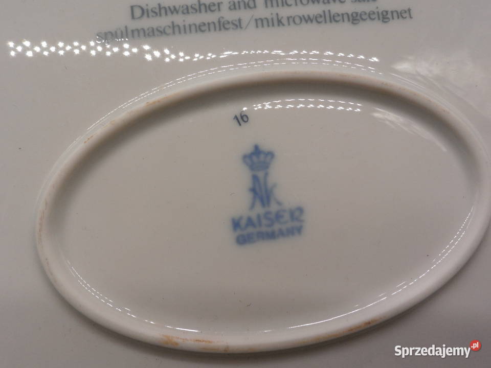 Półmisek patera porcelana Kaiser z serii wielkopolskie Raszków