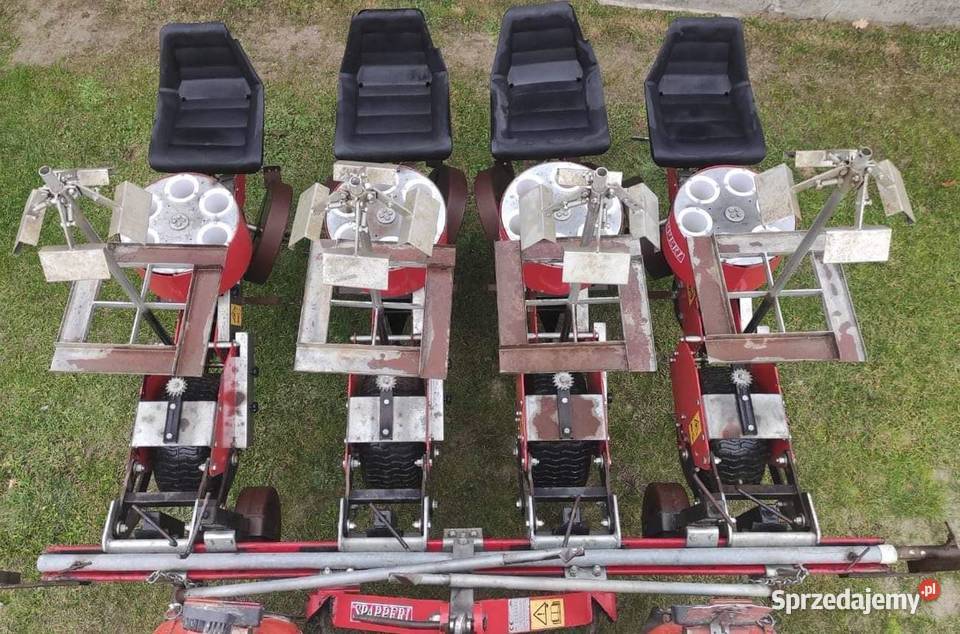 Sadzarka karuzelowa Spapperi do warzyw tytoniu Siewniki i sadzarki lubelskie Biszcza