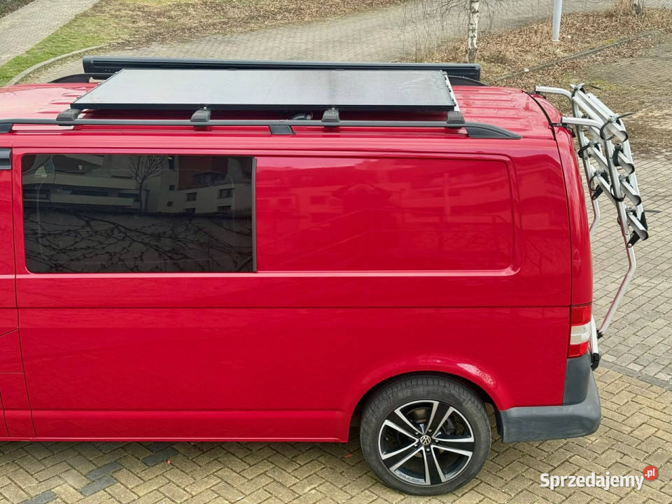 Volkswagen Transporter CAMPER SOLAR T5 Rok produkcji 2014 Tarnowskie Góry