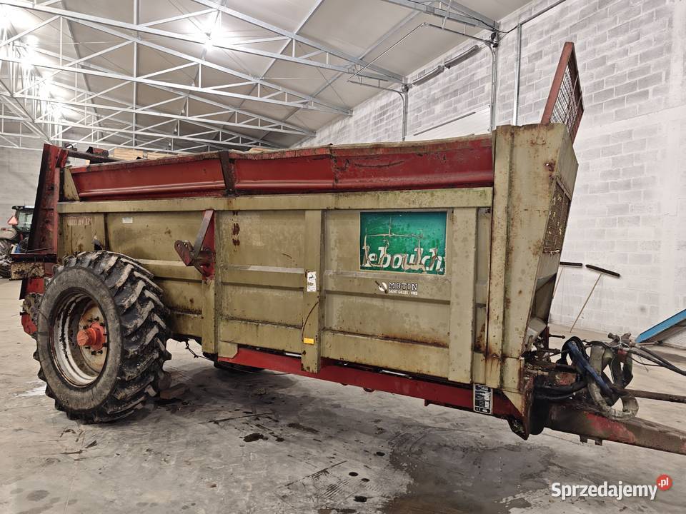 Rozrzutnik obornika LEBOULCH MAXI HV 12 łódzkie